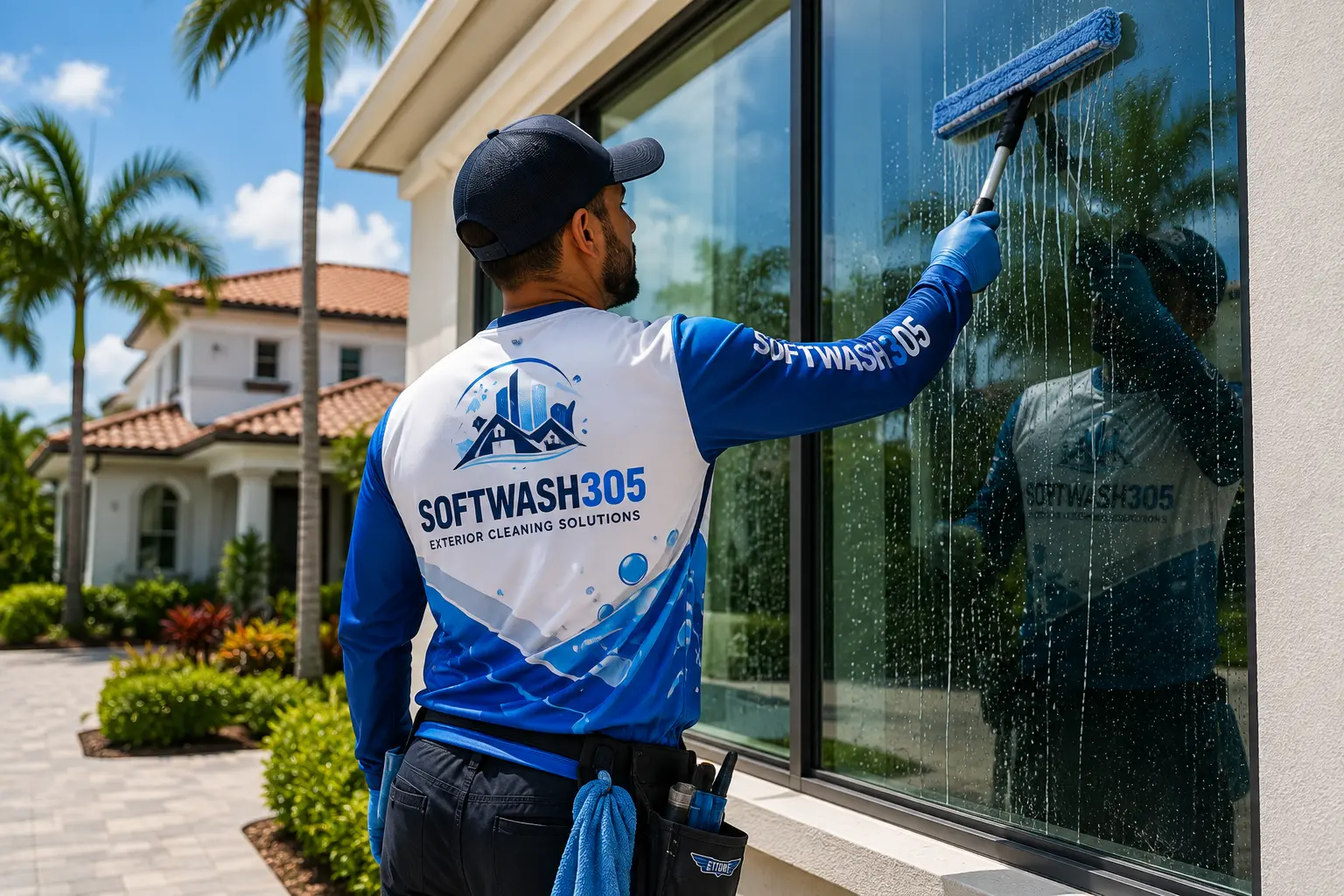 Commercial Exterior Cleaning Miami